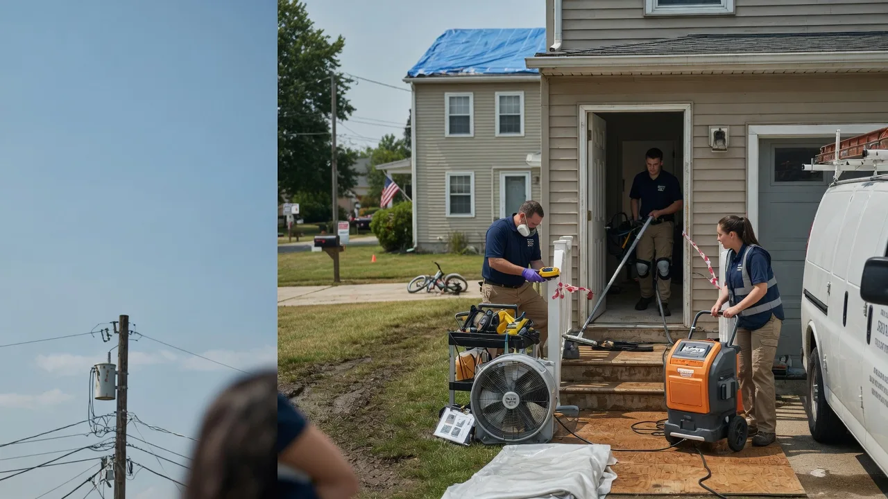 Water Damage Repair in Montrose, SD near me